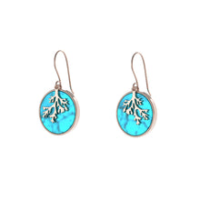 Load image into Gallery viewer, CORAL FISH HOOK EARRINGS