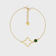 Load and play video in Gallery viewer, Moroccan Clover Bracelet
