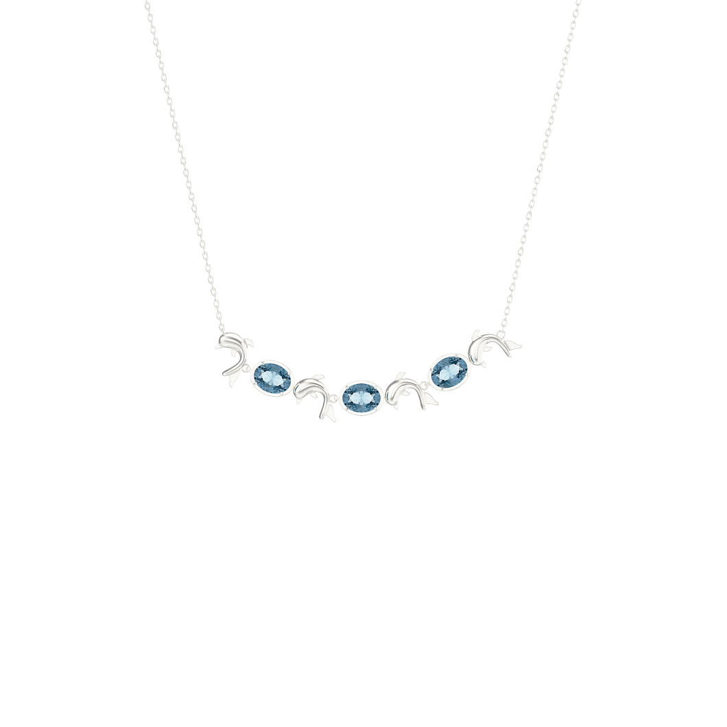 Dancing Dolphin Necklace