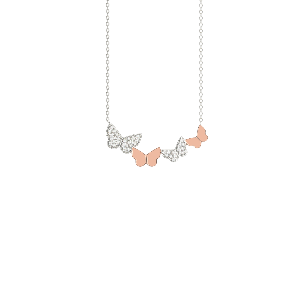 Dancing Butterflies Necklace
